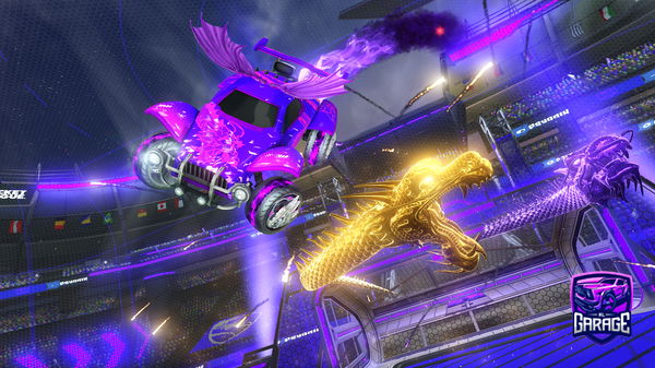 A Rocket League car design from Speedy_Saber