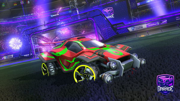 A Rocket League car design from Shooteo2313