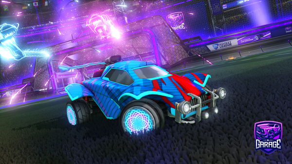 A Rocket League car design from Kaveyx