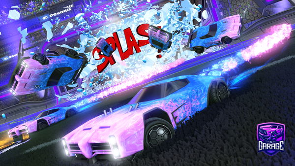 A Rocket League car design from Paulelijohn