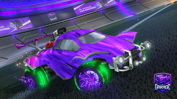 A Rocket League car design from Shooteo2313