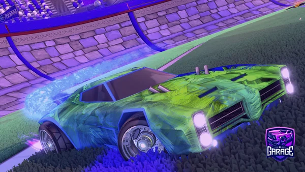 A Rocket League car design from SuperFaix