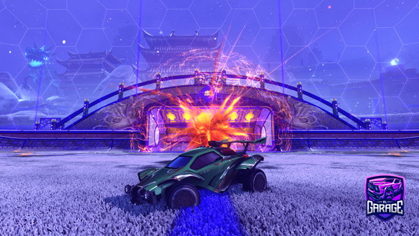 A Rocket League car design from Cap0bara