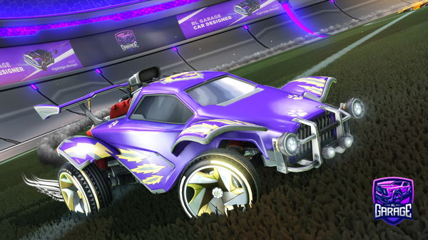 A Rocket League car design from oldscratch1138