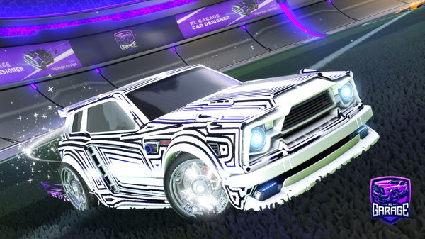 A Rocket League car design from AgentG5295