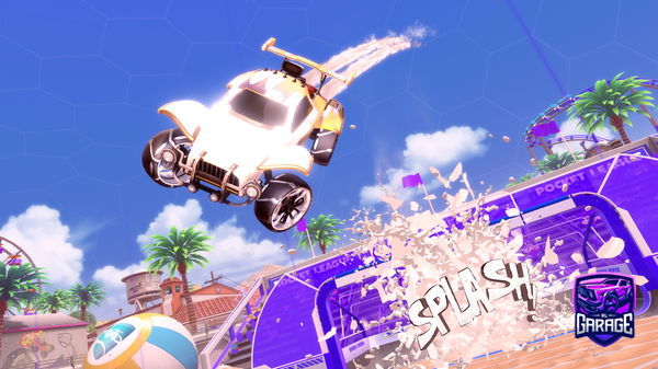 A Rocket League car design from MrRogers143