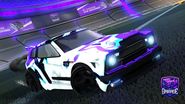 A Rocket League car design from Matt72