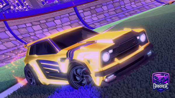 A Rocket League car design from M1stic00