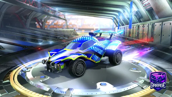 A Rocket League car design from NCTheKing