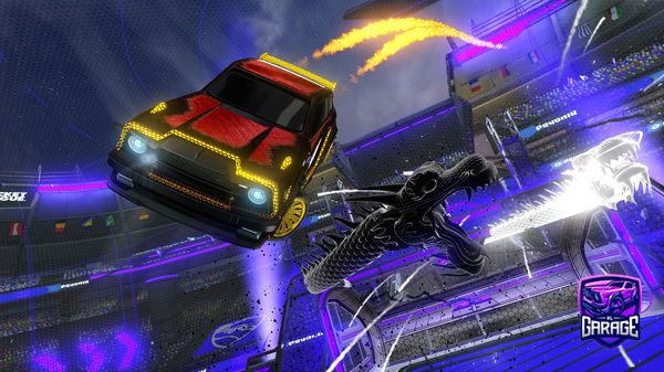 A Rocket League car design from Mid0G