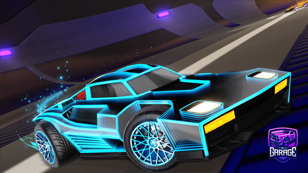 A Rocket League car design from Sleepless8