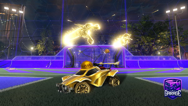 A Rocket League car design from LilDadT