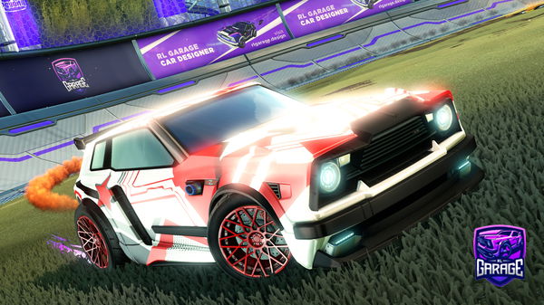 A Rocket League car design from PLOUTTY