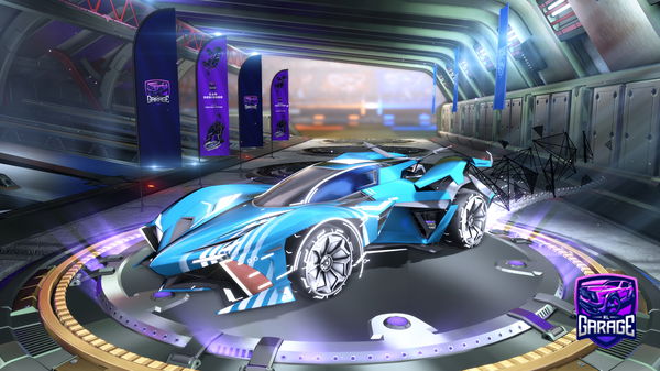 A Rocket League car design from zwg22