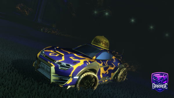 A Rocket League car design from 1stburtonboy06