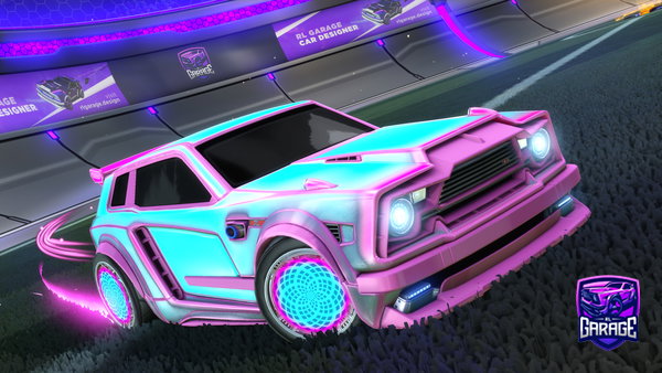 A Rocket League car design from COSMICBL4ZE