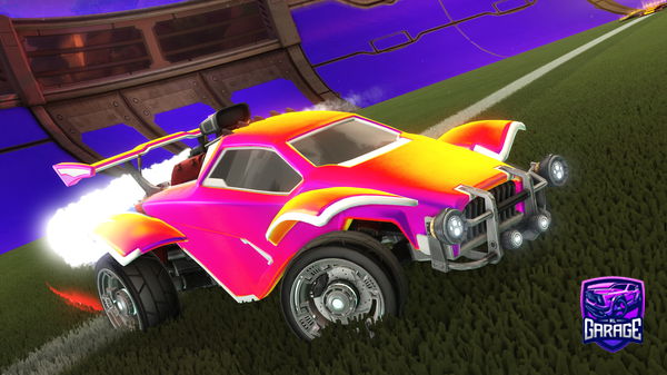 A Rocket League car design from Rebrid