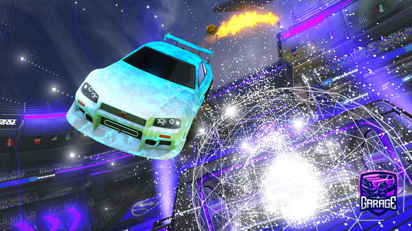 A Rocket League car design from ItsMetricAU