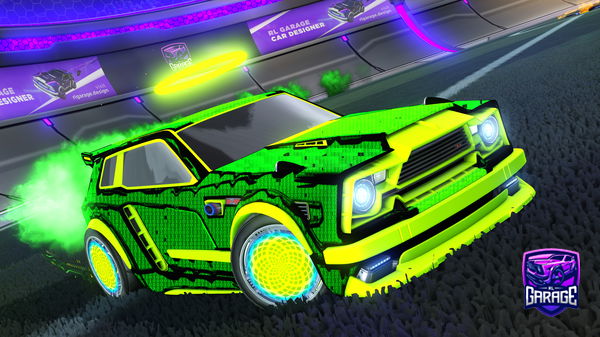 A Rocket League car design from ZP02_Baron230