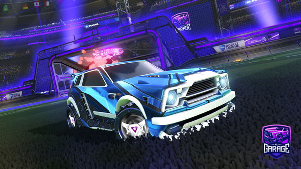 A Rocket League car design from footballcattt