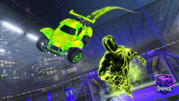 A Rocket League car design from kxvz