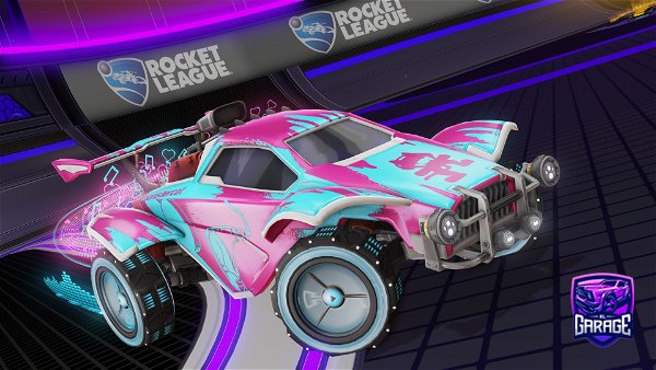 A Rocket League car design from Dragondance2x