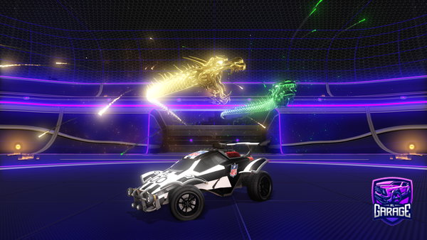 A Rocket League car design from Mitox_