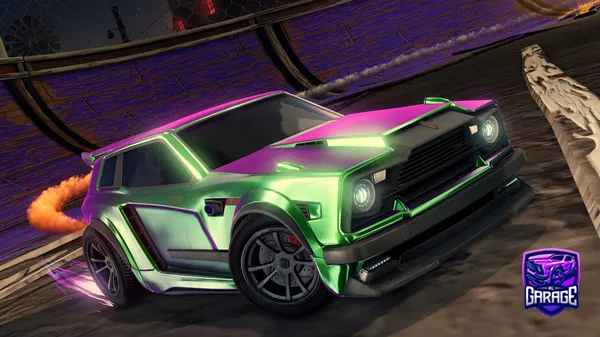 A Rocket League car design from yesee3y