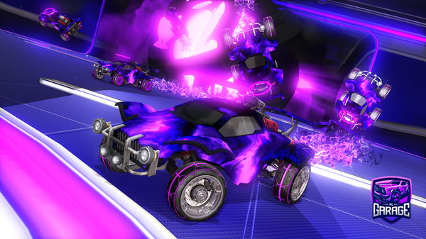 A Rocket League car design from TopBinner