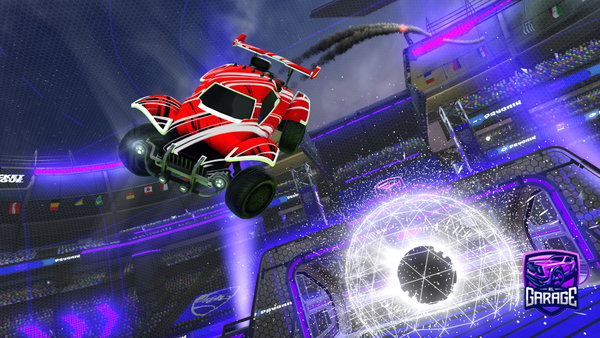 A Rocket League car design from TY1P1CALK1D