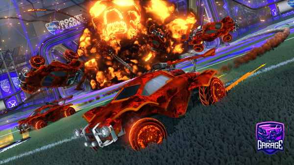 A Rocket League car design from B1ack1ce