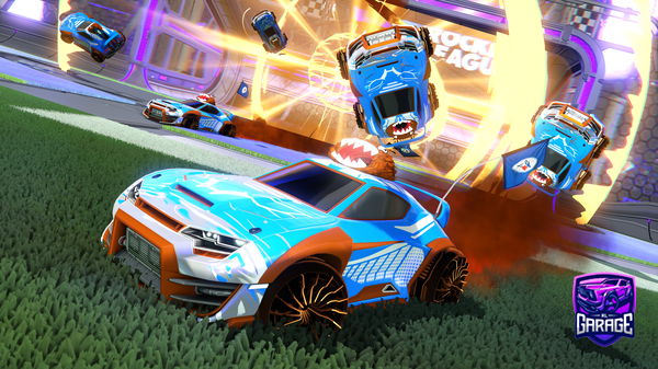 A Rocket League car design from Noahtorres