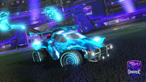 A Rocket League car design from Ollimpik-is-my-psn