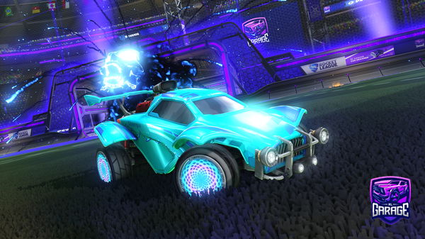 A Rocket League car design from washed_ghostt