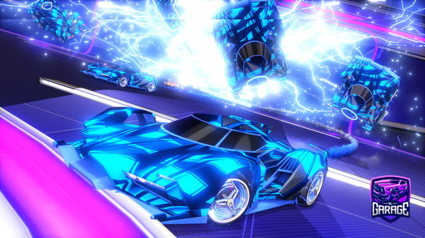 A Rocket League car design from DarkWolf_Justin7