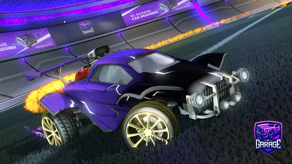 A Rocket League car design from Frizkh