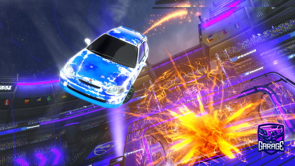 A Rocket League car design from HNR