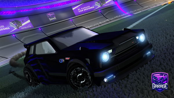A Rocket League car design from Snipz6