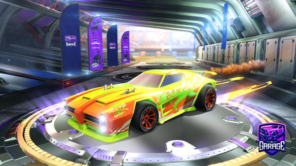 A Rocket League car design from xXB0MBARDXx