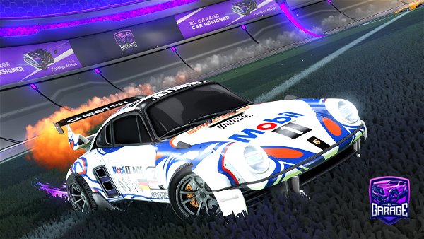 A Rocket League car design from MarcelRl24