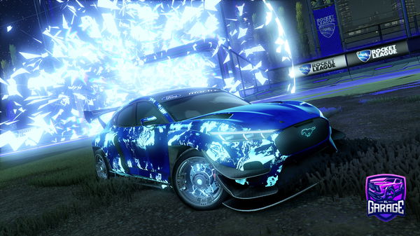 A Rocket League car design from To-fu