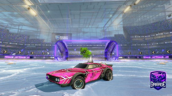 A Rocket League car design from cantattami_su_ig