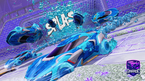 A Rocket League car design from VOIDED_MATRIX