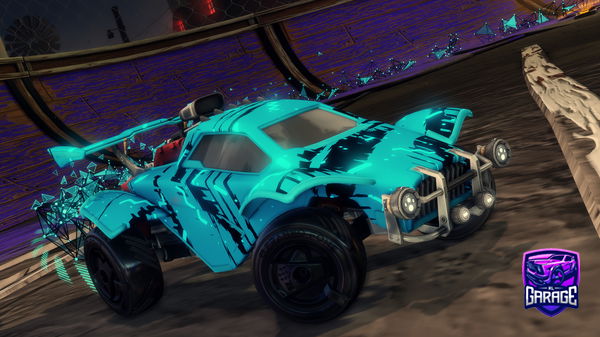 A Rocket League car design from PippyOnYt