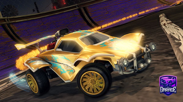 A Rocket League car design from Bcyy