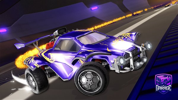 A Rocket League car design from Mat3jnoo