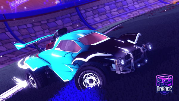 A Rocket League car design from supervic005