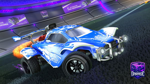 A Rocket League car design from yJhonn