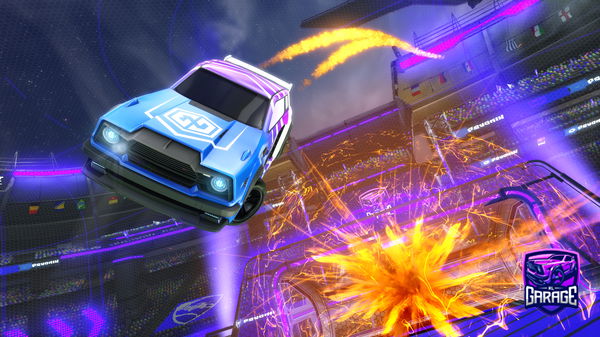 A Rocket League car design from Ahmad016292