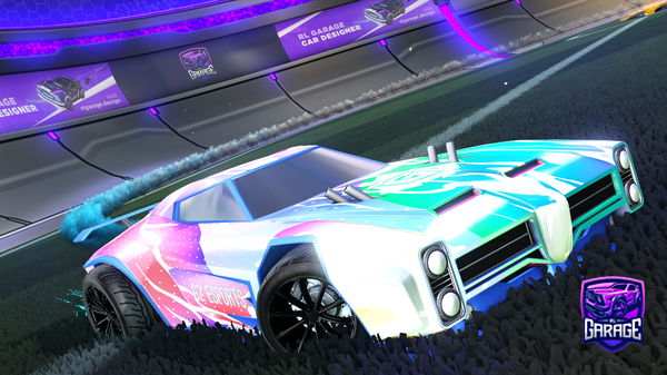 A Rocket League car design from Viandelleke